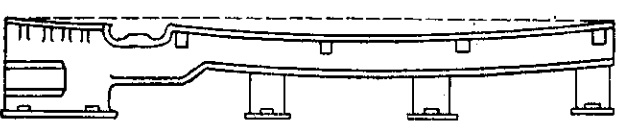 Искревление станины под влиянием термических напряжений