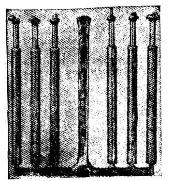 Выдавливание жидкого чугуна из выпоров при залипке в металлические формы Выдавливание жидкого чугуна из выпоров при залипке в металлические формы