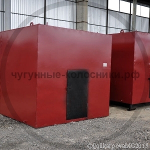 Котел 1,5. Котельный блок под топку с поворотными колосниками